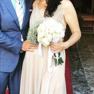 GUC gold evening gown